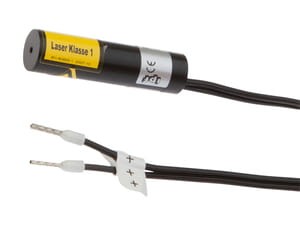 PP98C746, sensor - laser pointer 11rd,red 635nm/0,4mW 24V DC,Klasse1/2m cable