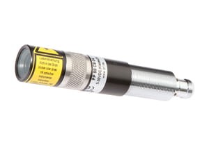 PP98C904, sensor - laser pointer,cross,red 635nm/5mW 20rd,108lg 5-30V DC,Klasse2M,fokus ab 100mm,M12-plug