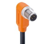 RSWTS 8-299/3 M, M12 kabel konfekcjonowany aktuator/sensor, M12 męskie, 8-polowe, złącze kątowe gwintowane i formowanym kablem, ekranowanie 360° połączone z śrubą radełkowaną, Lumberg Automation