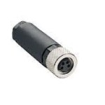RKMCK 4, M8 Pico Field attachable connector, female connector, 4-pole with threaded joint, assembling with screw terminals., Lumberg Automation