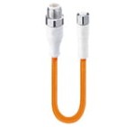 WRST 3-WRKMV 3-520/15 M, M12 Micro actuator/sensor cord set, double ended, straight M12 male to M8 female connector and molded cable, hexagon screw in stainless steel, 3 poles., Lumberg Automation