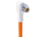 WRSMWV 3-520/5 M, M8 Pico actuator/sensor cord set, single-ended, right-angle M8 male connector and molded cable, hexagon screw in stainless steel, 3 poles Ã¢â‚¬â€œ especially designed for use in wash down applications., Lumberg Automation