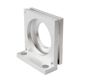 AO000164, Mounting angle bracket, Angle, Aluminum, 2x borehole, 4.5mm