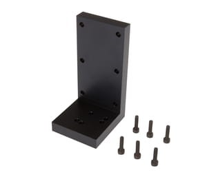 AO000522, Mounting angle bracket, 60x110x53mm, Aluminum, 90°, 6x borehole, 6x oblong hole, 5mmx5mm