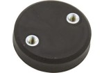 AY000162, accessories, Magnet, Ø43mm, Neodymium-iron-boron,  inner thread M5, Rubber, IPF Electronic