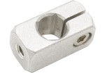 AY000164, accessories sensor, Attachment clamp holder,  16x32x16mm, inner thread 6, Aluminum, IPF Electronic