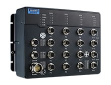 EKI-9516G-4GMW-AE, EN50155, M12 12-port GigabitEthernet + 4-port GigabitEthernet Bypass, Zarządzalny Ethernet Switch, Advantech