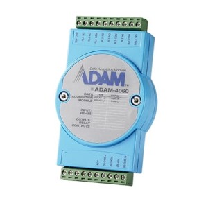 ADAM-4060-F Moduł 4-kanałowych wyjść przekaźnikowych z magistralą Modbus