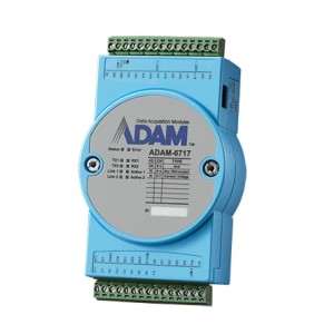 ADAM-6717-A 8AI/5DI/4DO IoT I/O Gateway with Node-RED