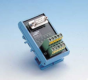 ADAM-3909-AE DB-9 Wiring Terminal, DIN-rail Mount