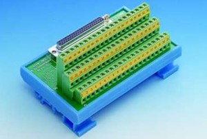 ADAM-3962-AE DB-62 Wiring Terminal, DIN-rail Mount