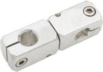 Accessories sensor, Adjustable two-way clamp  holder, 20x72x20mm, Aluminum