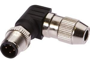 Cable connector, Angular, Suitable for self-assemb ly, Quick connection, Ø4-5.1mm, 4A, 32V