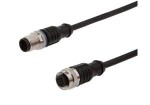 Kabel połączeniowy, 0,3 m, M12 żeński (gniazdo) 5-pinowy prosty, M12 męski (złącze) 12-pinowy prosty