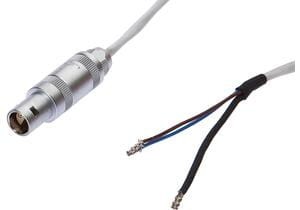 Connection cable, 15m, Lemo Female (socket) 2pin  Straight, Free conductor end, 2x0.25mm²