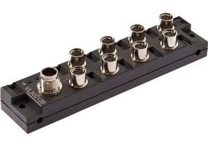 Logic module, 26x136x30mm, OR, 2x4fold, 10-30V DC, sensor side M8 Female (socket) 3pin