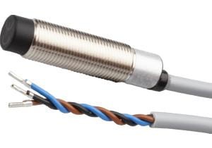 IN120109, Czujnik indukcyjny, odporny na odpryski spawalnicze M12x1, 50dł., 10-30V DC, 200mA, Sn:4, 2m Kabel, IPF ELECTRONIC