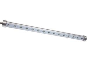 LED Machine light, Ø45mm 600long, White light, 20W 4300lx, 5000K, 22-28V DC, M12-connector 4pin