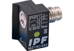 Sensor magnetic, cylinder, Trapezoidal groove,  14x20x20mm, 10-30V DC, 1x PNP NO