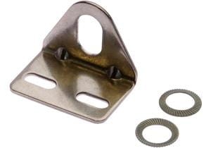 Accessories sensor, Mounting angle bracket,  25x23x33mm, Toothed washer for sensor