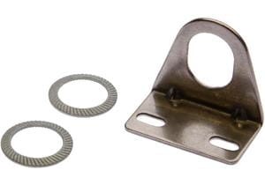 Accessories sensor, Mounting angle bracket,  42x26x46mm, Toothed washer for sensor