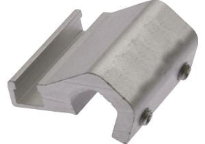 Accessories magnetic, Mounting clip, 16x30x30mm,  span 6.1-8.5mm, Aluminum, For sensor MZ07