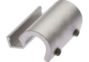 Accessories magnetic, Mounting clip, 16x30x25mm,  span 7.65-11.25mm, Aluminum, For sensor MZ07