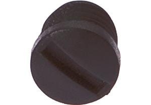 Screw plug, M8, Plastic, Black für verteiler