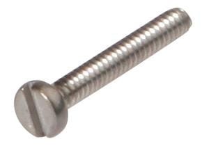 Accessories sensor, Metal screw, M1.6x0.35 10long, Screw slot, Cylinder head, Brass Untreated