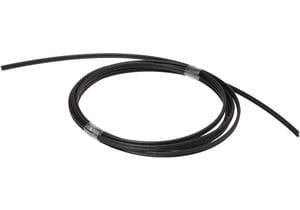 Accessories fiber optic, Plastic fiber, barrier,  Ø2,2mm, Duplex, Plastic+Plastic, yard good