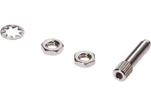 Accessories fiber optic, End piece, barrier,  M4x0.7 21long, Simplex, External thread