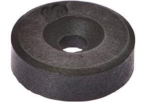 Accessories, Magnet, Ø20mm 6,5long, Barium ferrite Internal hole Ø4.3mm, 25-130°C