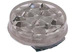 Accessories optical, reflector, Ø20mm 6high,  Self-adhesive, PMMA+PMMA, Polarized