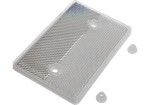Accessories optical, reflector, 8x120x80mm, Screw  hole, 2xØ6.5mm, PMMA+PMMA, Polarized