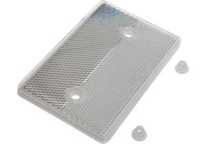 Accessories optical, reflector, 8x120x80mm, Screw  hole, 2xØ6.5mm, PMMA+PMMA, Polarized
