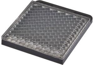 Akcesoria optyczne, odbłyśnik, 8,5x60x51mm, otwór na śrubę, 2xØ4,8mm, -25-100°C, IP67