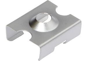 Accessories optical, Mounting clip, Steel, Silver Befestigung für LED-Leuchte,1 Stück