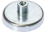 Accessories, Magnet, Ø47mm, Hard ferrite, inner  thread M6, 200°C, Steel