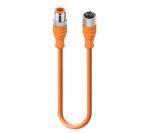 0915 034 101/3 M, AS-Interface cordset, double ended, M12 male connector and M12 female connector with selflocking threaded joint., Lumberg Automation