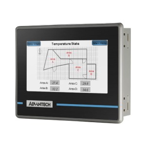 WOP-204K-NAE 4.3" WQVGA, 64MB, 128MB(NAND),Serialx3,Ethernet