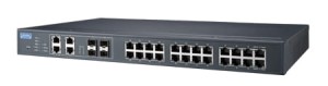 EKI-9628G-4CI-AE 24GE+4G Combo Port L3 Managed Switch z szerokim zakresem temperatur