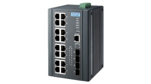 EKI-7720G-4FPI-AE 16GE PoE + 4G SFP Managed Switch w/ Wide Temp.