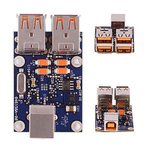 BB-USBHUB4OEM ULI-414LIB Ind. 4 x USB 2.0 Open Board Hub