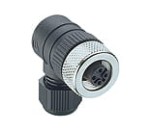 RKCW 4/7, M12 Micro Field attachable connector, female right angle connector, 4-pole with threaded joint, assembling with screw terminals., Lumberg Automation (1)
