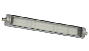AO000470, światło LED zimny biały 40rd/278lg,Kunstf,sztaplowanie, 24V DC±10%,12W,100°,matt,M12-wtyczka, IPF ELECTRONIC