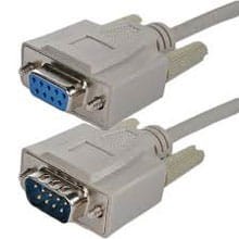 BB-232NM9MF10 DB9 MALE TO DB9 FEMALE 10FT (NULL MODEM)
