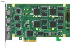DVP-7637HE-1 4CH HDMI HW compression PCIE card