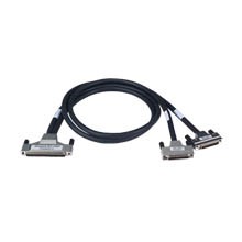 PCL-10250-1E SCSI-100 to 2*SCSI-50 Shielded Cable, 1m