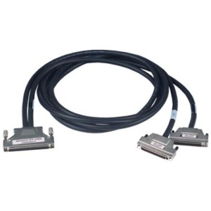 PCL-10268-2E SCSI-100 to 2*SCSI-68 Ribbon-Type Cable, 2m