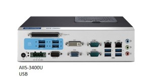 AIIS-3400U-00B1 H110, DDR4, 4+4 USB3.0, 2 LAN, 2 COM, 8 bits DIO